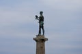 The Victor Pobednik a monument in the Upper Town of the Belgrade Fortress