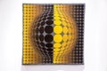 Victor Vasarely art tapestry