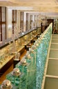 Victoria and Albert glass exhibition room