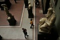 Visitors at the Victoria and Albert, V&A Museum in London, England