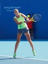 Victoria Azarenka of Belarus in action