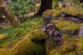 Dragon fountain, Butchart Gardens, Victoria, BC, Canada