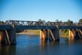 The Victoria Bridge, over Nepean River and officially known as The Nepean Bridge, is a heritage-listed former railway bridge.