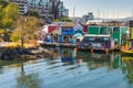 Victoria Fisherman`s Wharf at sunset