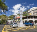 Victoria Clock Tower, Mahe, Seychelles, editorial