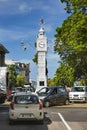 Victoria Clock Tower, Mahe, Seychelles, editorial