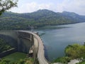 Victoria Dam Sri Lanka Royalty Free Stock Photo
