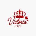 Victoria Day Vector Template Design Illustration