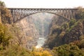 Victoria Falls bridge Africa Royalty Free Stock Photo