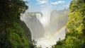 Footage Of Victoria Falls Waterfall In Zimbabwe Africa