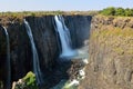 Victoria Falls panoramic view, Zimbabwe Royalty Free Stock Photo