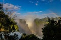 Victoria Falls Rainbow Royalty Free Stock Photo