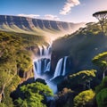 Victoria Falls in Zimbabwe, Africa.