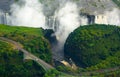 Victoria Falls in Zimbabwe and Zambia Royalty Free Stock Photo