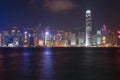 Victoria Harbor in Hong Kong Royalty Free Stock Photo