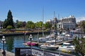 Victoria Harbor on Vancouver Island in British Columbia