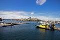 Capital city Victoria's Harbor on Vancouver Island in British Columbia