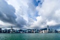 Victoria harbor view in Hong Kong China