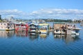 Victoria Inner Harbour, Fisherman Wharf Royalty Free Stock Photo