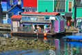 Victoria Inner Harbour, Fisherman Wharf is a hidden treasure Area Royalty Free Stock Photo