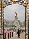 Victoria Memorial, Buckingham palace, London, England Royalty Free Stock Photo