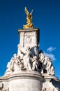 The Victoria Memorial in front of Buckingham Palace, London, United Kingdom Royalty Free Stock Photo