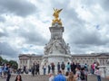 Victoria Memorial infront of the Buckingham Palace, London, summer 2016 Royalty Free Stock Photo