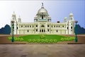 Victoria Memorial Kolkata India Illustration