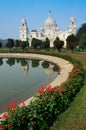 Victoria Memorial, Kolkata , India Ã¢â¬â landmark building. Royalty Free Stock Photo