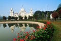 Victoria Memorial, Kolkata , India - reflection on water. Royalty Free Stock Photo