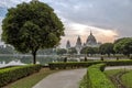 Victoria Memorial kolkata popular tourist destination of kolkata Royalty Free Stock Photo