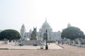 The Victoria Memorial main building, an iconic infrastructure of the old Imperial British occupied Indian era, a museum and