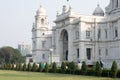 The Victoria Memorial main building, an iconic infrastructure of the old Imperial British occupied Indian era, a museum and
