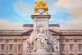 Victoria Memorial at the Mall Road in front of Buckingham Palace, London Royalty Free Stock Photo