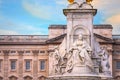 Victoria Memorial at the Mall Road in front of Buckingham Palace, London Royalty Free Stock Photo