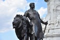 The Victoria Memorial is a monument to Queen Victoria, located at the end of The Mall in London, and designed and executed by the