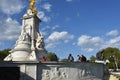 The Victoria Memorial is a monument to Queen Victoria, located at the end of The Mall in London, and designed and executed by the