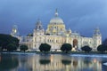 Victoria Memorial in rainy season, Kolkata,(Calcutta) India. Royalty Free Stock Photo