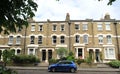 Typical houses near Victoria Park London Borough of Tower Hamlets in East London, England. Royalty Free Stock Photo