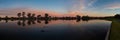 Victoria Park Lake in Shepparton, Australia