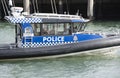 Victoria Police boat in Melbourne