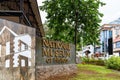 Entrance to the National Museum of History in Victoria, Seychelles