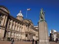 Victoria Square and Council House in Birmingham, England Royalty Free Stock Photo