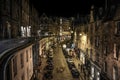 Victoria Street at Night - Edinbugh, UK