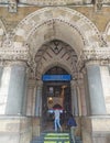 Victoria Terminus railway terminal , Mumbai Royalty Free Stock Photo