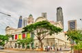 Victoria Theatre and Concert Hall in Singapore Royalty Free Stock Photo