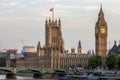 Victoria Tower of Palace of Westminster London Royalty Free Stock Photo