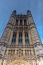 Victoria Tower, Westminster, Houses of Parliament,, London, UK Royalty Free Stock Photo