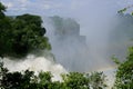 Victoria waterfall, Zimbabwe Royalty Free Stock Photo