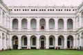 Victorian architectural style with center courtyard inside Indian Museum, The largest and oldest in India at Kolkata, India